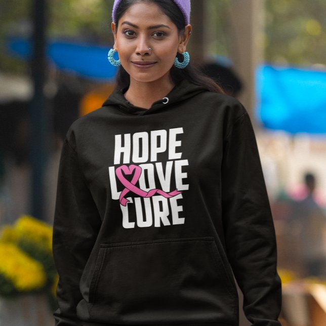 Breast Cancer Warrior Pink Ribbon Survivor Fighter Hoodie (Creator Uploaded)