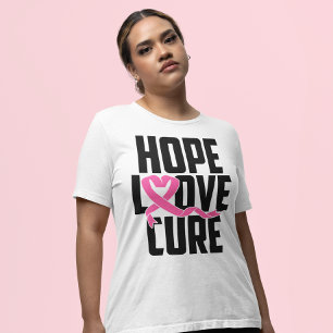 Breast Cancer Warrior Pink Ribbon Survivor Fighter T-Shirt
