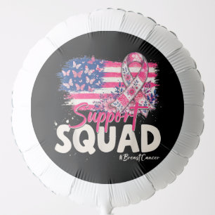 Breast Cancer Warrior Support Squad Balloon
