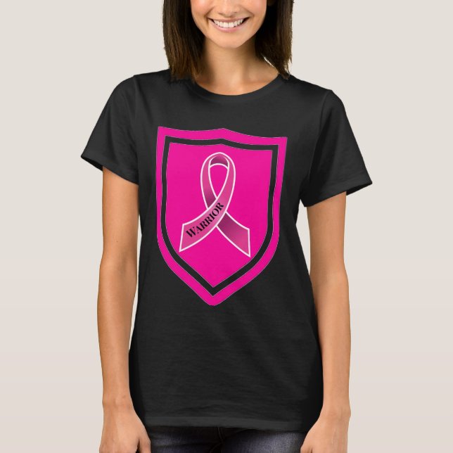 Breast Cancer Warrior T-Shirt (Front)