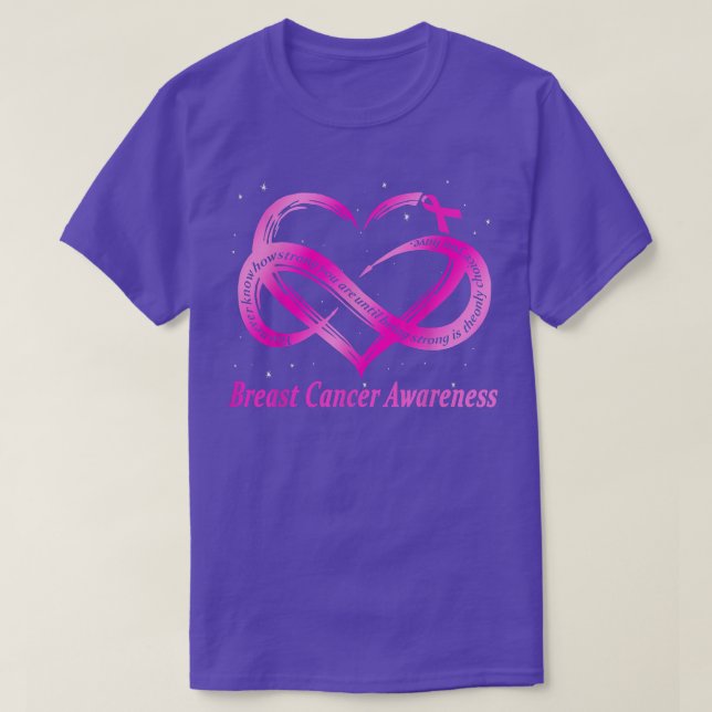 Breast Cancer Warrior  T-Shirt (Design Front)