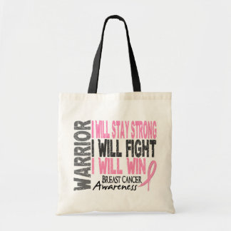 Breast Cancer Warrior Tote Bag