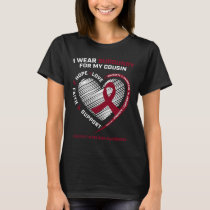 Breast Cancer Warrior Who Is Covered By The Blood  T-Shirt