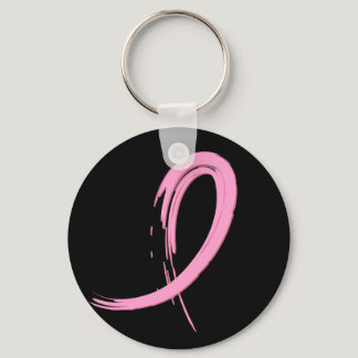 Breast Cancer's Pink Ribbon A4 Keychain