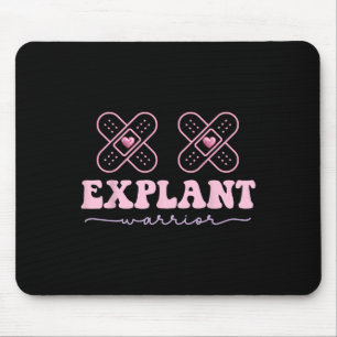Breast Implant Illness Cancer Awareness Warrior Mouse Pad