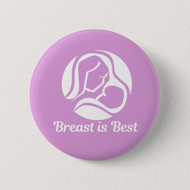 Breast is Best Button (Front)