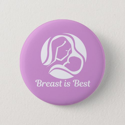 Breast is Best Button
