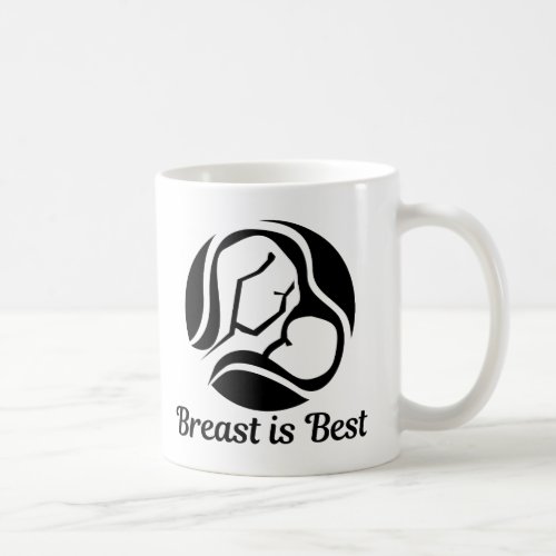 Breast is Best Lactation Consultant Breastfeeding Coffee Mug