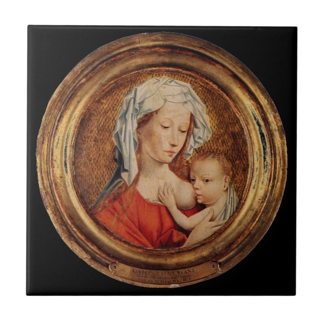 BREAST OF MARY CERAMIC TILE (Front)