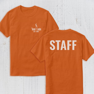 Breast Pocket Logo Staff Back T-Shirt