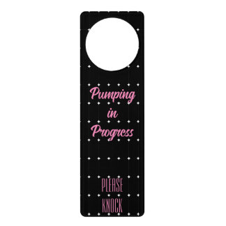 Breast Pumping Privacy Door Hanger