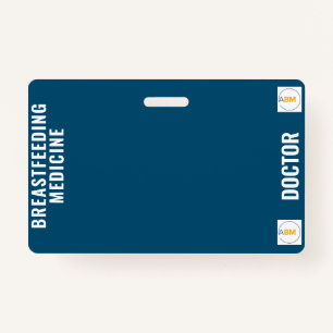 Breastfeeding and Lactation Medicine Badge Card