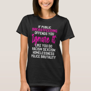 Breastfeeding Awareness Breast Milk Lactation T-Shirt