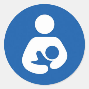 Breastfeeding Awareness Classic Round Sticker