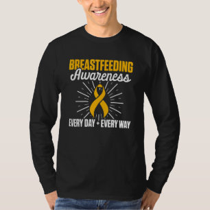 Breastfeeding Awareness Dreaming Breast Milk Lacta T-Shirt
