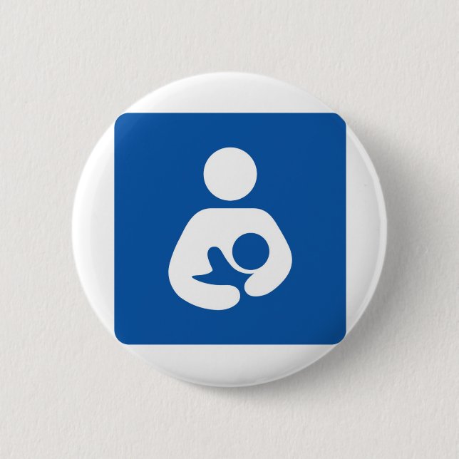Breastfeeding Awareness Pinback Button (Front)