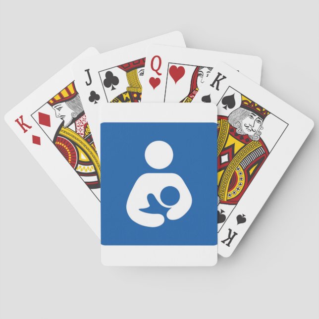 Breastfeeding Awareness Poker Cards (Back)