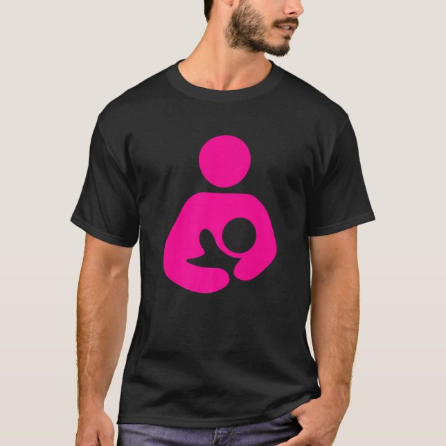 Breastfeeding Awareness Progress Breast Milk Lacta T-Shirt (Front)
