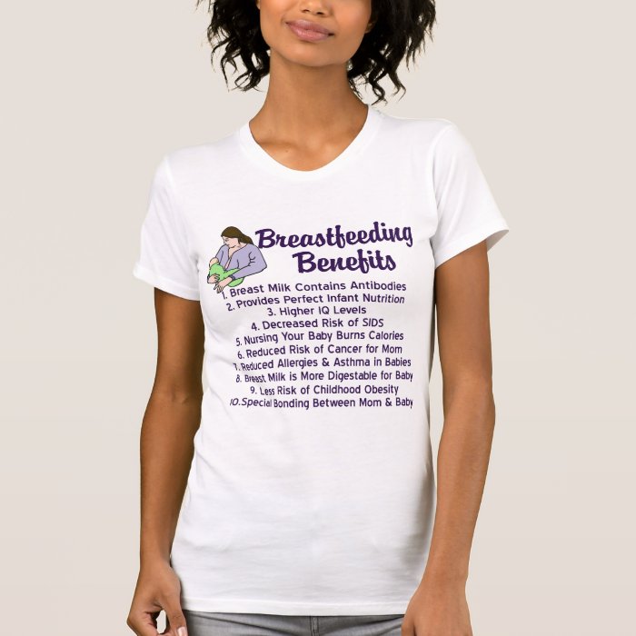 Breastfeeding Benefits Shirt