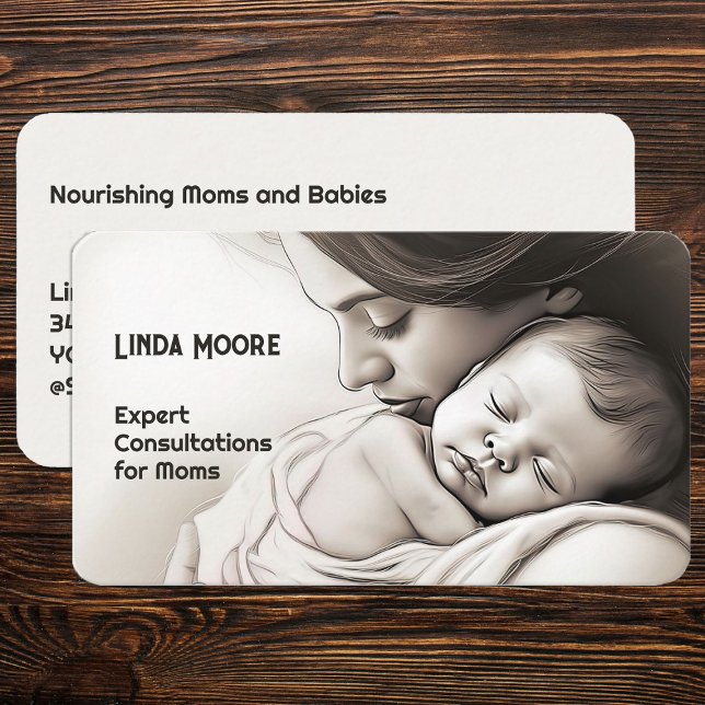 Breastfeeding Consultant Business Card (Breastfeeding Consultant Business Cards)