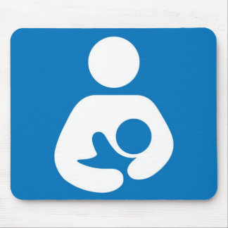 breastfeeding icon mouse pad