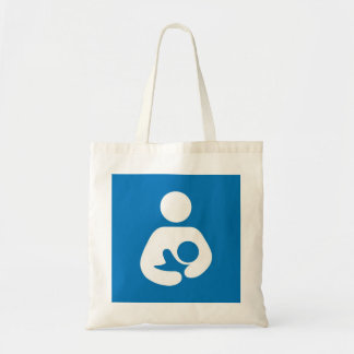 breastfeeding icon tote bag