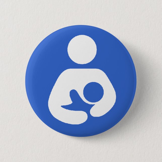 Breastfeeding International Symbol Button (Front)