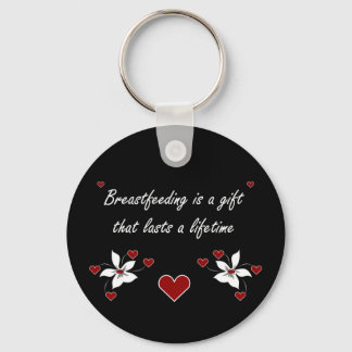 Breastfeeding is a Gift Keychain