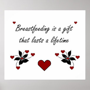 Breastfeeding is a Gift Poster
