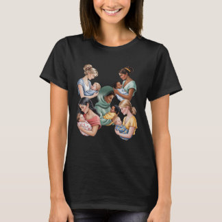 Breastfeeding Lactation Consultant Birth Worker IB T-Shirt