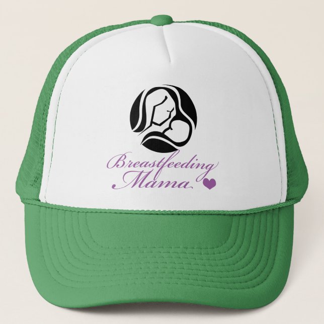 Breastfeeding Mama Trucker Hat (Front)