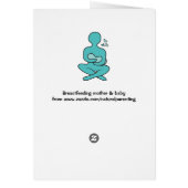 Breastfeeding Mother & Baby Cards (Back)