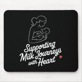 Breastfeeding Mother Support Quote Lactation Consu Mouse Pad