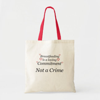 Breastfeeding Not a Crime Tote Bag