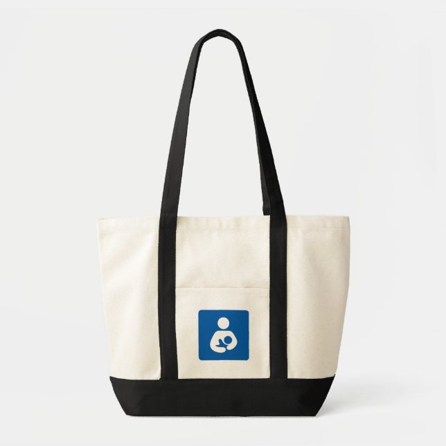 Breastfeeding / Nursing Icon Tote Bag (Front)