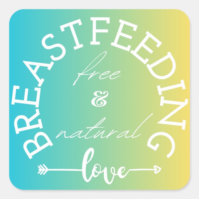Breastfeeding Quote Stickers (Front)