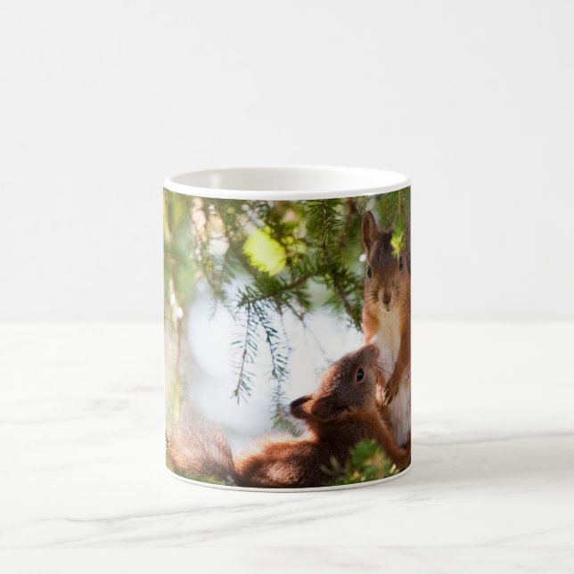 Breastfeeding Squirrel Coffee Mug (Center)