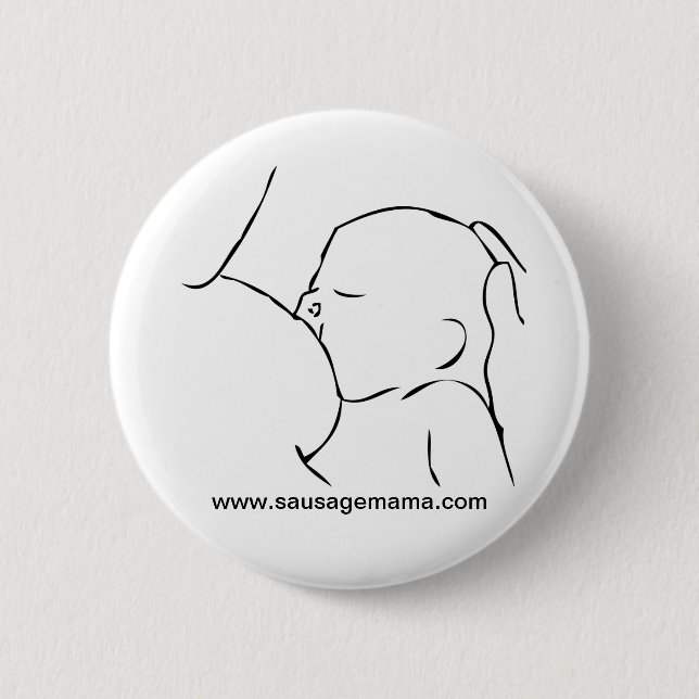 Breastfeeding Support Badge Button (Front)