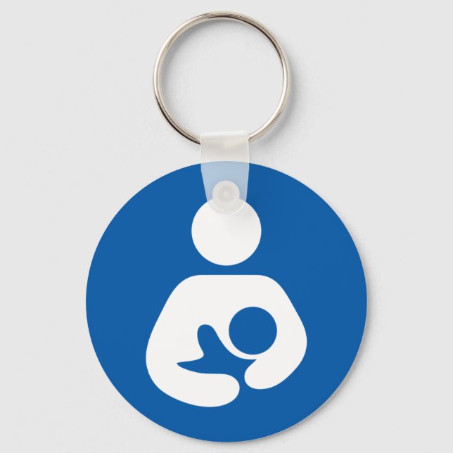 Breastfeeding Symbol Keychain (Front)