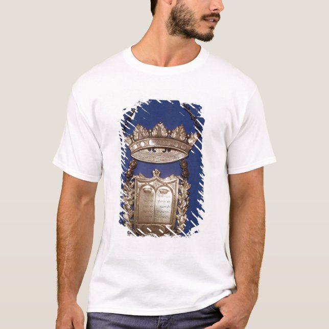 Breastplate or Shield for Torah Scroll T-Shirt (Front)