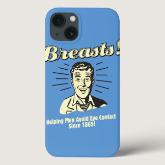 Breasts: Helping Avoid Eye Contact iPhone 13 Case