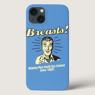 Breasts: Helping Avoid Eye Contact iPhone 13 Case