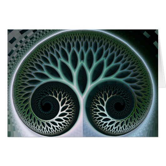 Breath Beautiful Nature Abstract Art Cards (Front Horizontal)