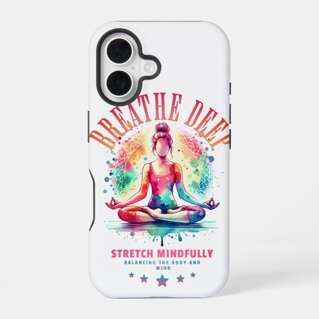 Breath Deep  Iphone Case (Back)