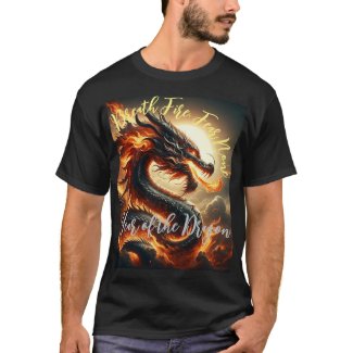 Breath Fire, Fear None Chinese Year of the Dragon T-Shirt
