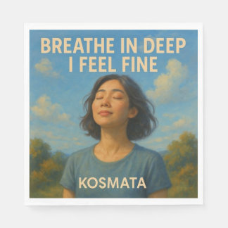 Breath in Deep - Serviette Napkins