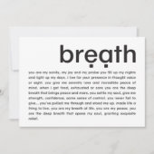 breath | mini-print (Front)