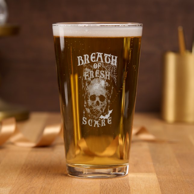 Breath Of Fresh Scare Pint Glass (Party)