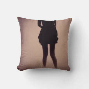 Breath of the Shadow Beneath the Fog Throw Pillow