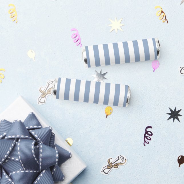 Breath Savers Mint Favor Blue& White Stripe (Party)